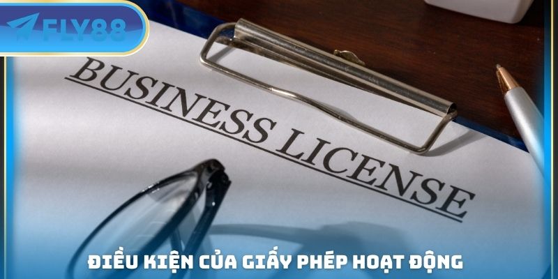 điều kiện của giấy phép hoạt động